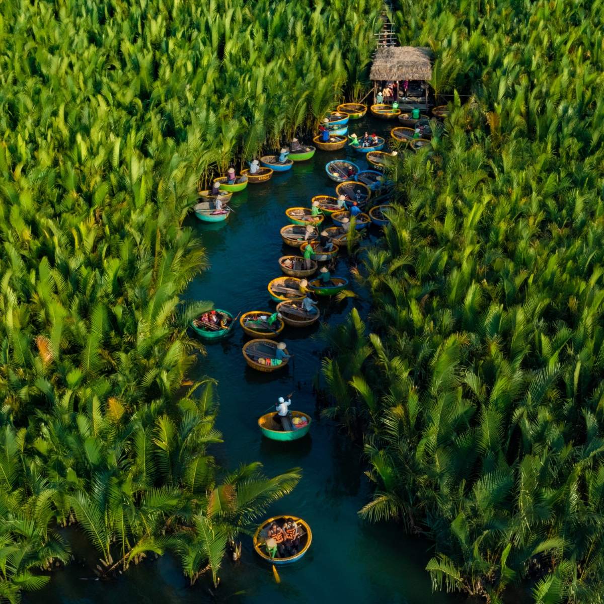 cam thanh coconut village tour