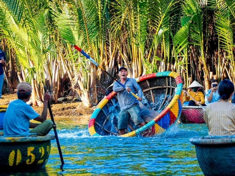 cam thanh coconut village tour